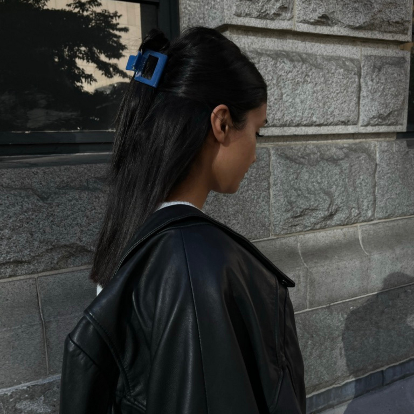 Demi Clip | Oxford Blue