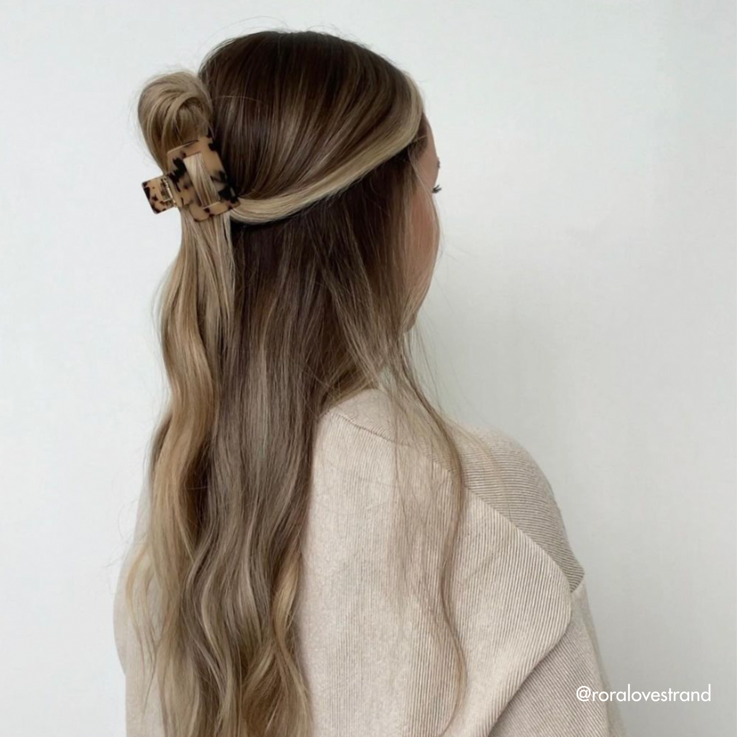 Demi Clip | Light Tortoise