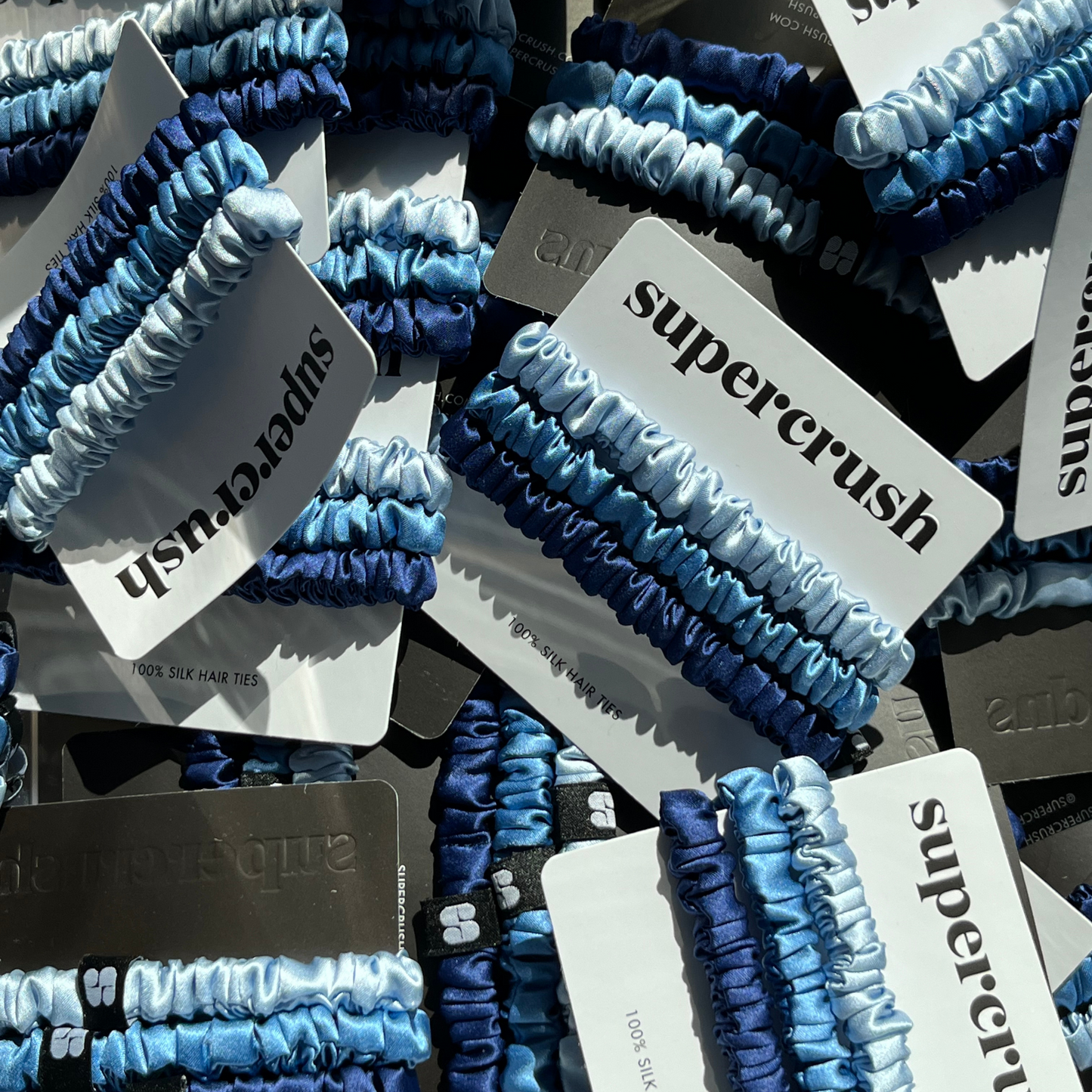 Silk Hair Ties | Blue Crush
