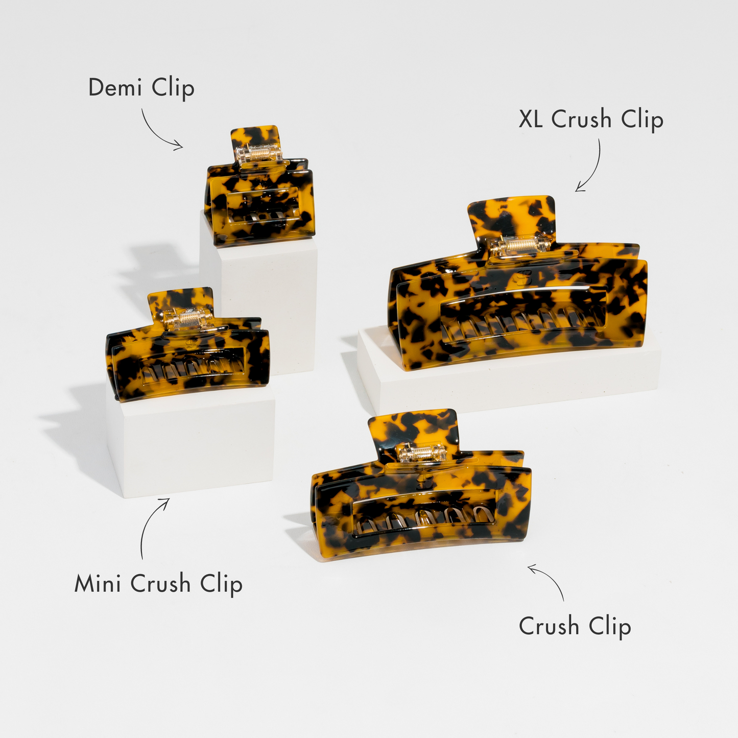 Crush Clip | Dark Tortoise
