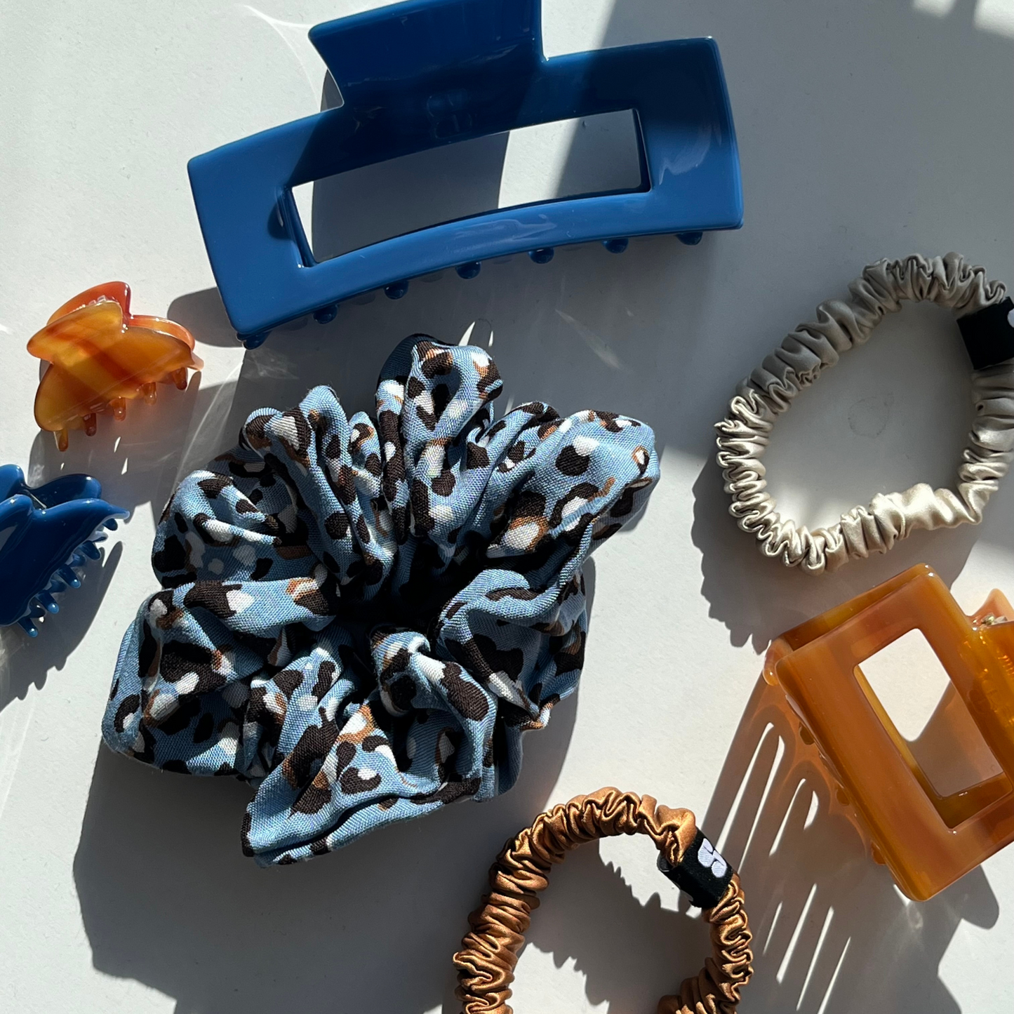 Blue Rodeo Scrunchie