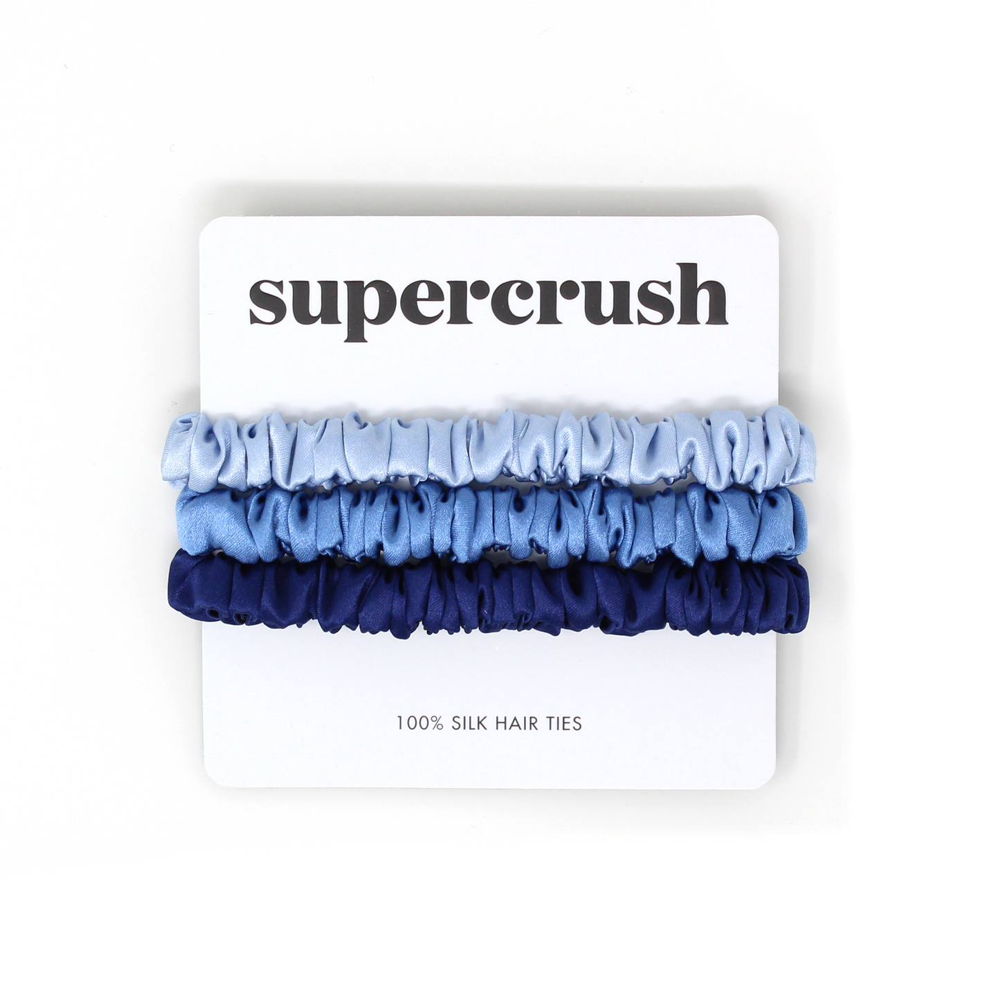 Silk Hair Ties | Blue Crush