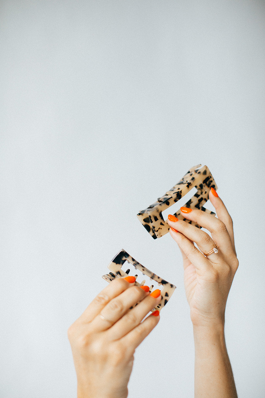 Mommy & Me Crush Clip Set | Light Tortoise