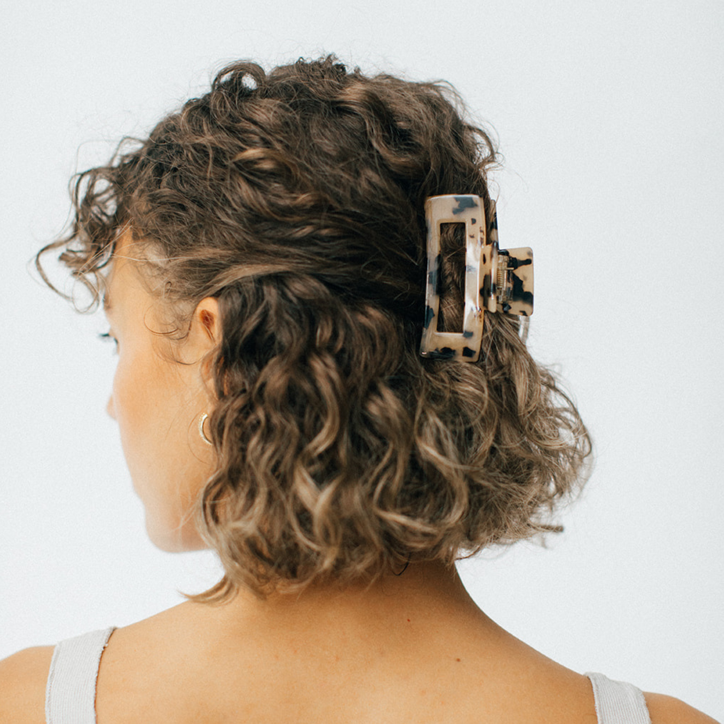 Mini Crush Clip | Light Tortoise