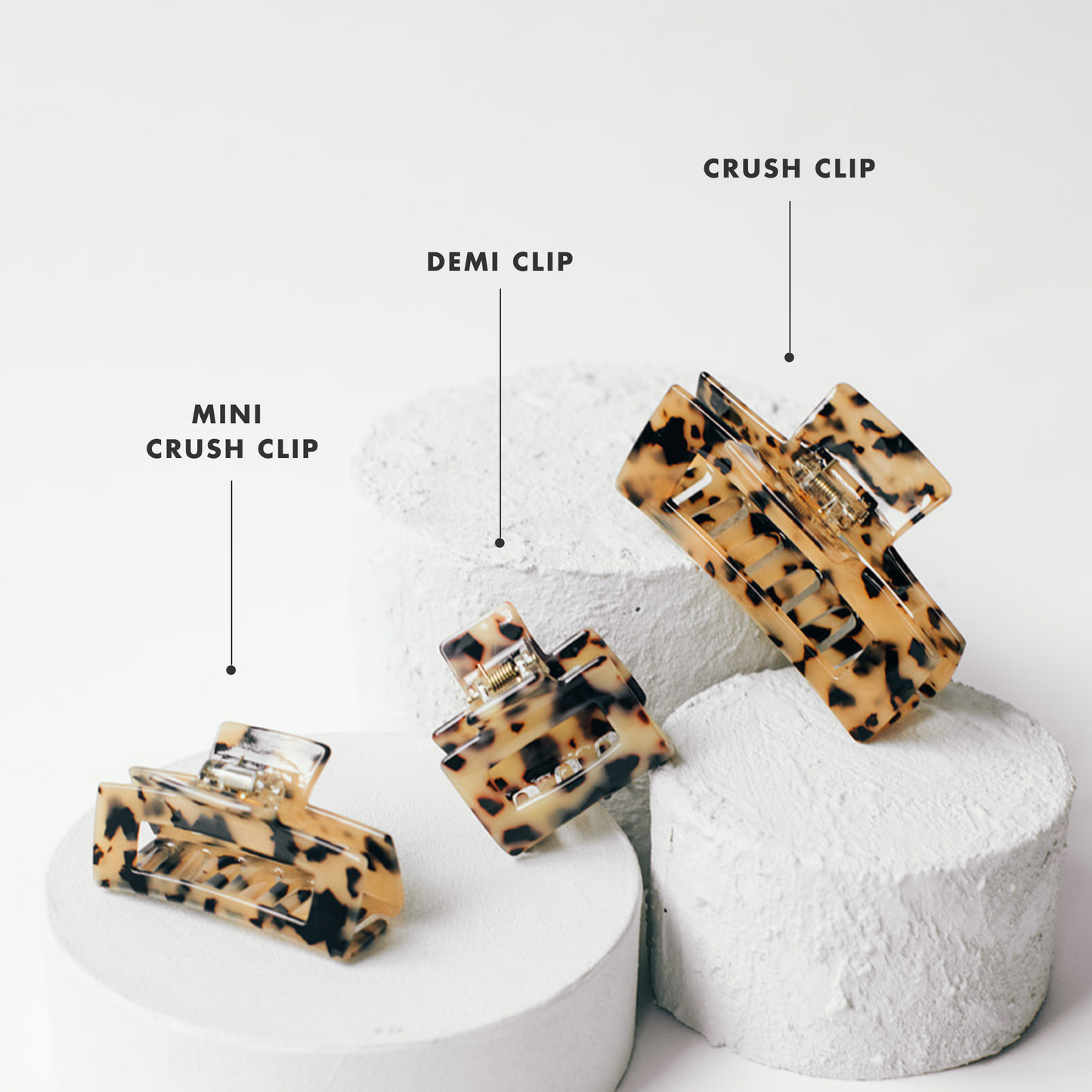 Mini Crush Clip Trio