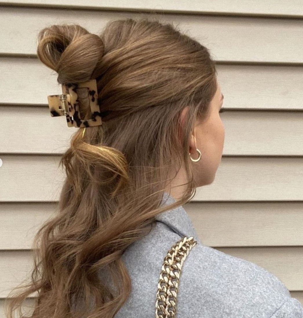 Demi Clip | Light Tortoise