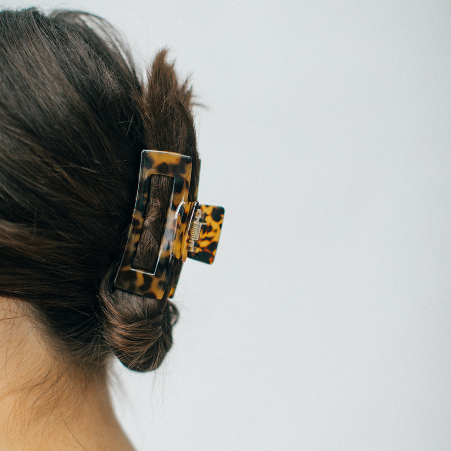 Mini Crush Clip | Dark Tortoise