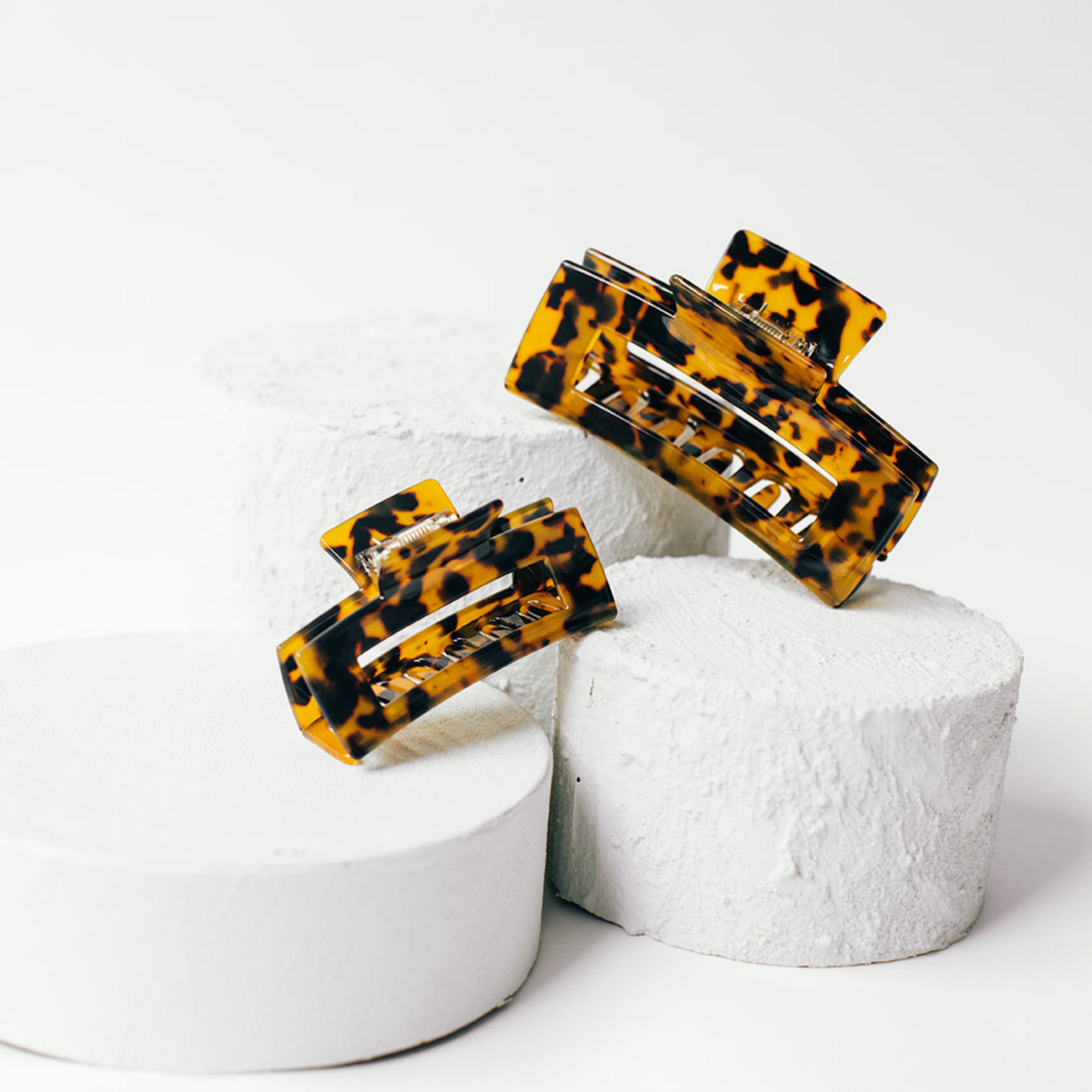 Mini Crush Clip | Dark Tortoise