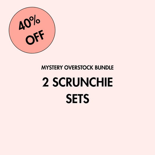 Overstock Mystery Bundle | Silk Scrunchie Sets