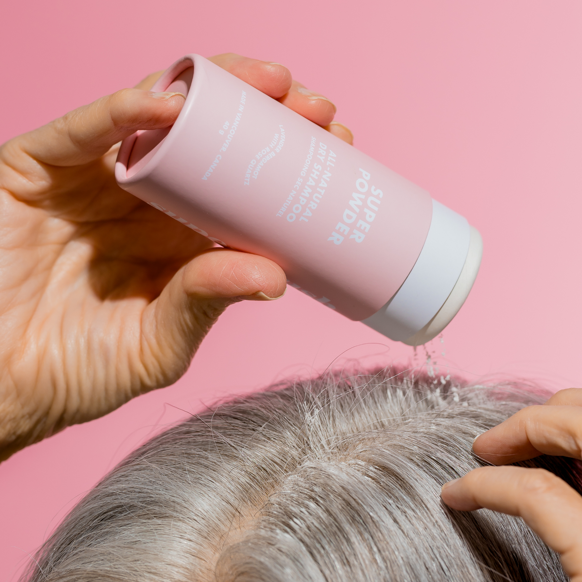 Powdered dry shampoo deals