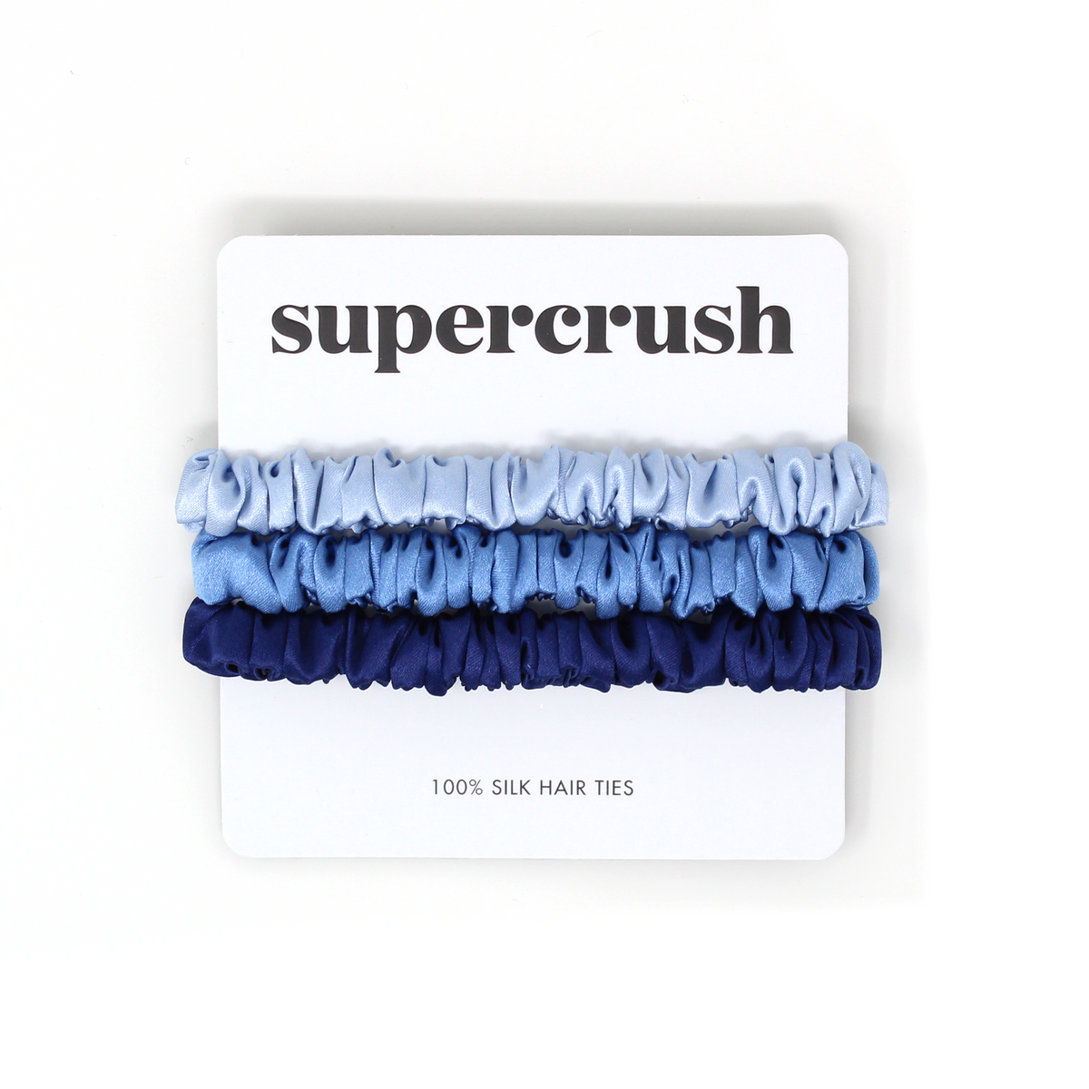 Silk Hair Ties | Blue Crush