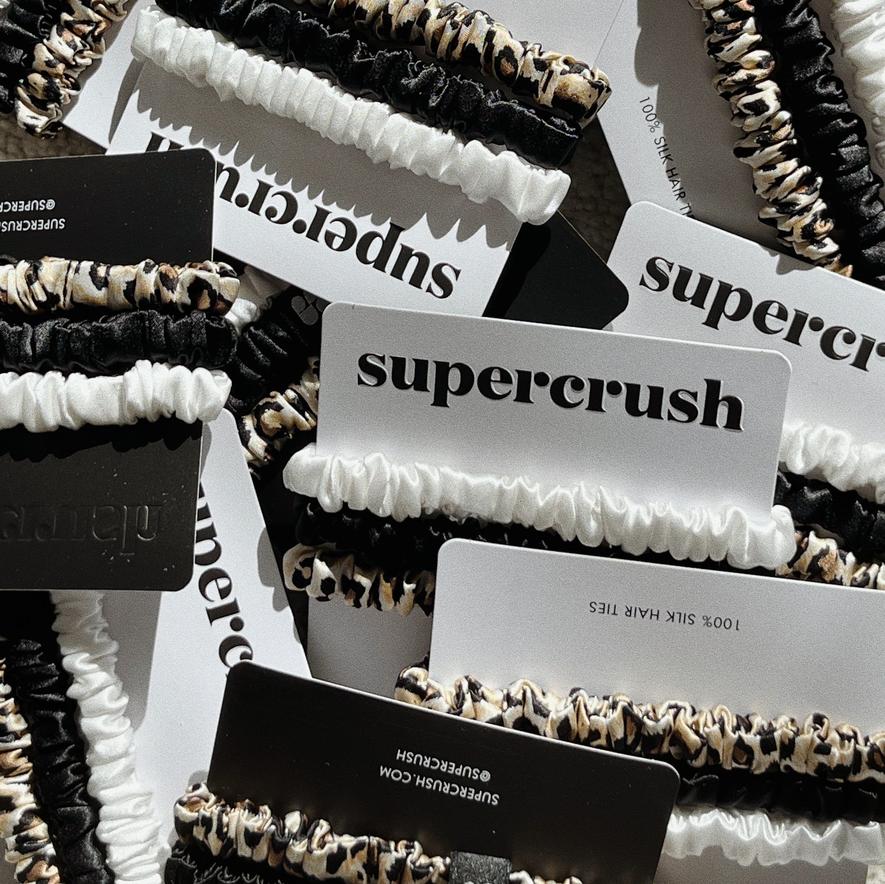 Silk Hair Ties Essentials Supercrush