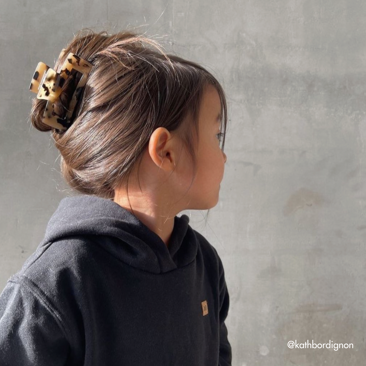 Mommy & Me Crush Clip Set | Light Tortoise